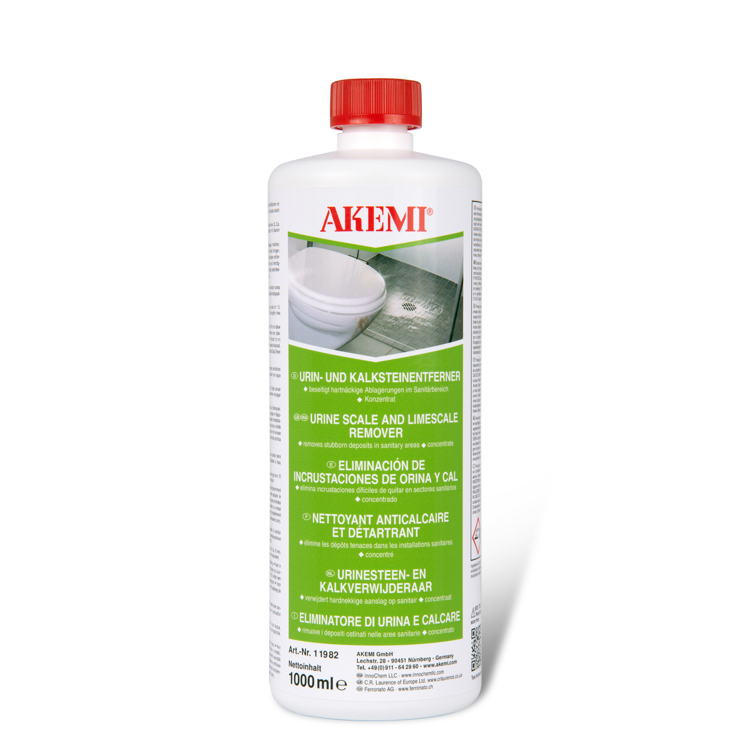 Urine Scale and Limescale Remover